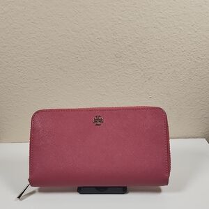 Tory Burch Rose Women's Zippy Wallet